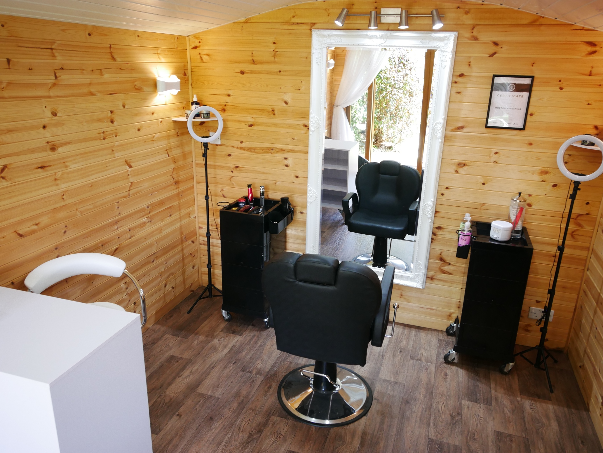 Meldrum barbers interior